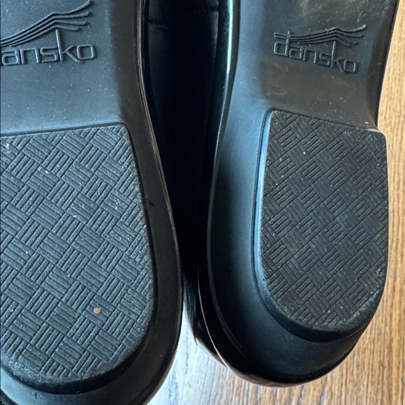 Dansko Oksana Black Leather & Patent Loafers Shoes. Size 41 (10.5-11) - Picture 7 of 12